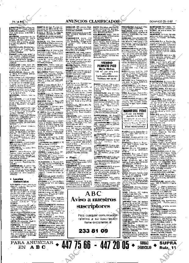 ABC MADRID 25-10-1981 página 90
