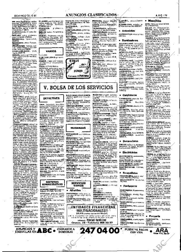 ABC MADRID 25-10-1981 página 95