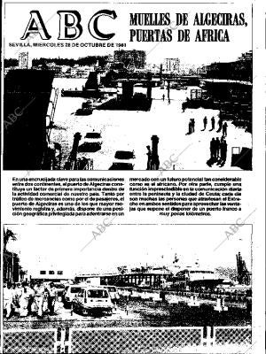 ABC SEVILLA 28-10-1981 página 1