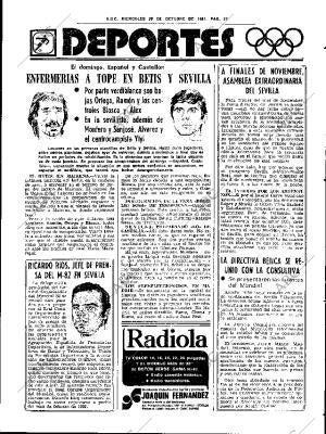 ABC SEVILLA 28-10-1981 página 49
