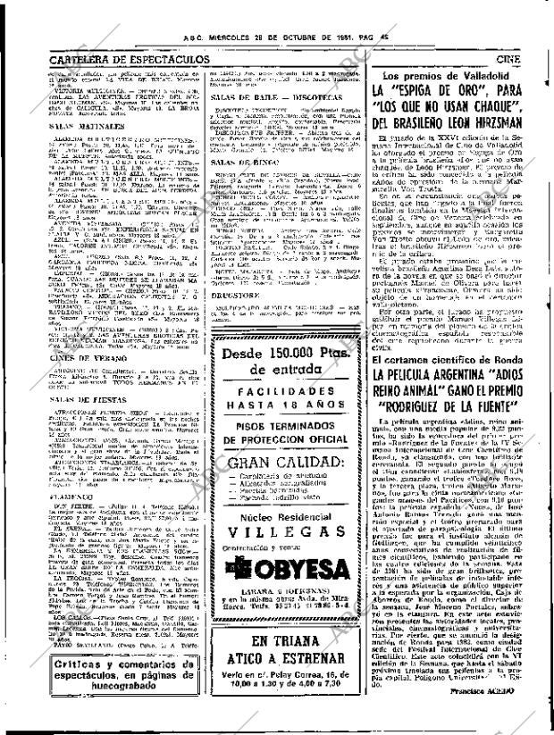 ABC SEVILLA 28-10-1981 página 57