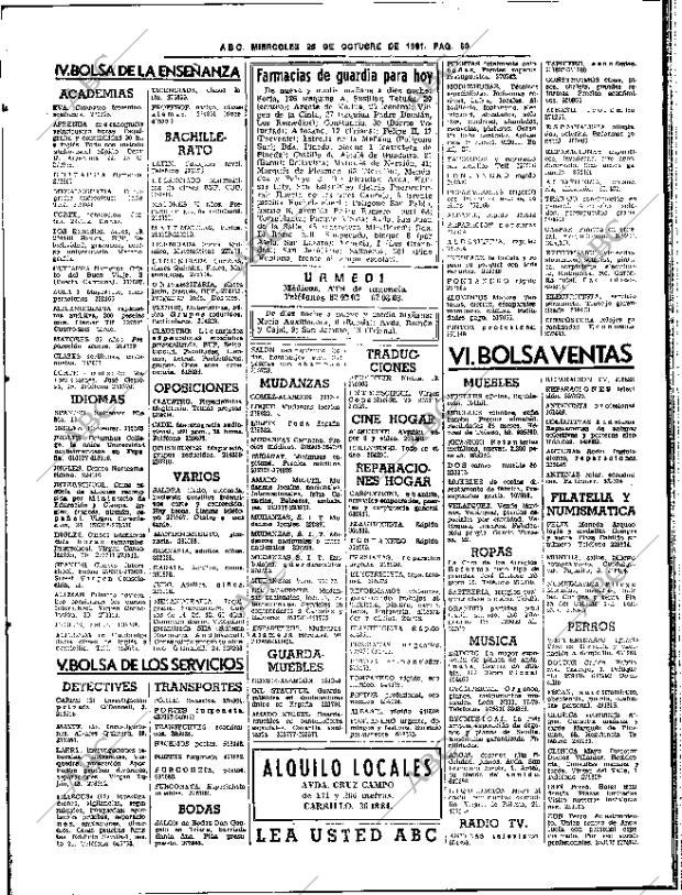 ABC SEVILLA 28-10-1981 página 62