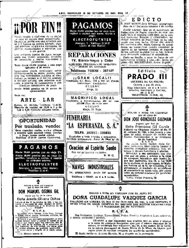 ABC SEVILLA 28-10-1981 página 64