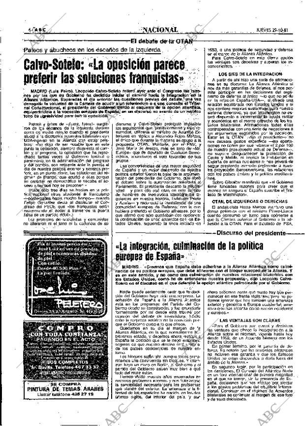 ABC MADRID 29-10-1981 página 14