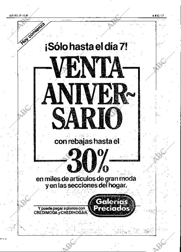 ABC MADRID 29-10-1981 página 25