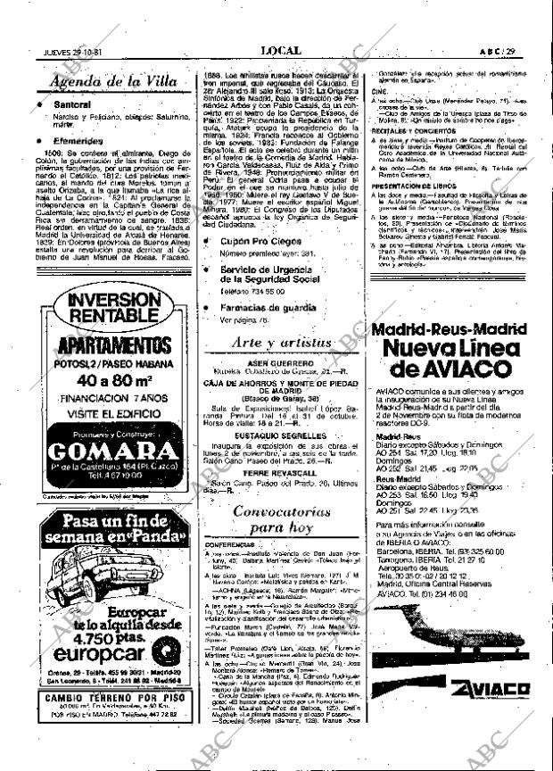 ABC MADRID 29-10-1981 página 37