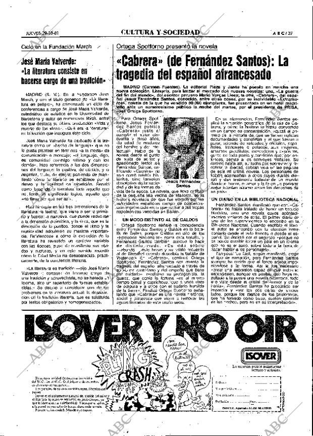 ABC MADRID 29-10-1981 página 45