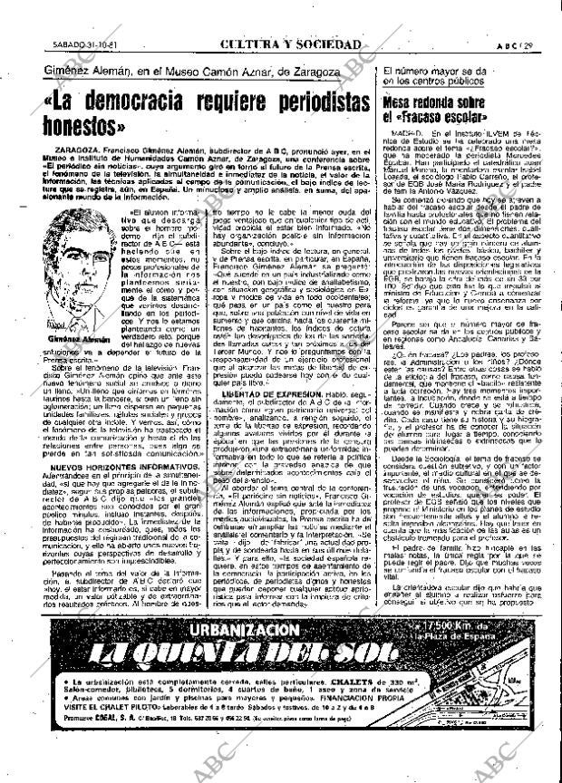 ABC MADRID 31-10-1981 página 41