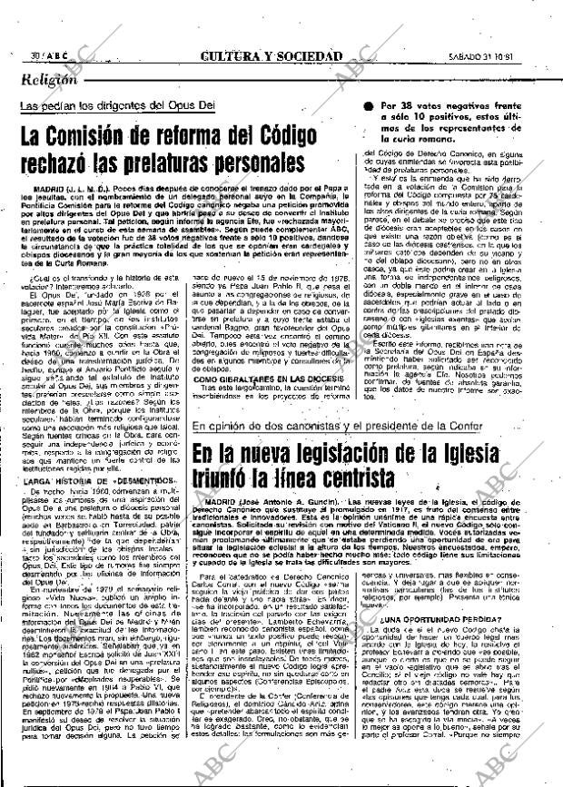 ABC MADRID 31-10-1981 página 42