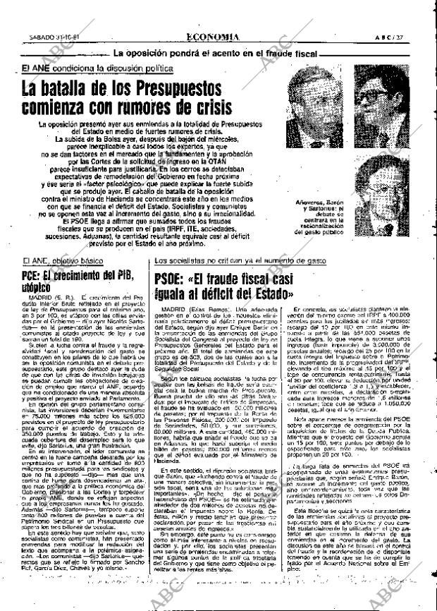 ABC MADRID 31-10-1981 página 61