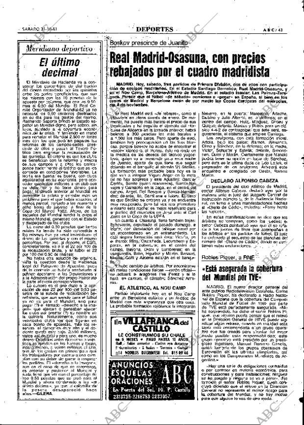 ABC MADRID 31-10-1981 página 67