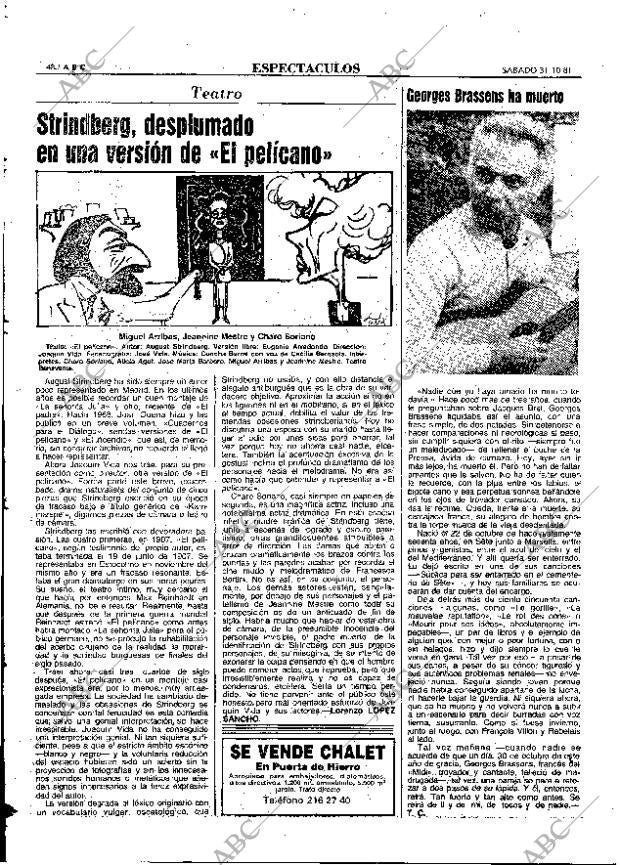 ABC MADRID 31-10-1981 página 72