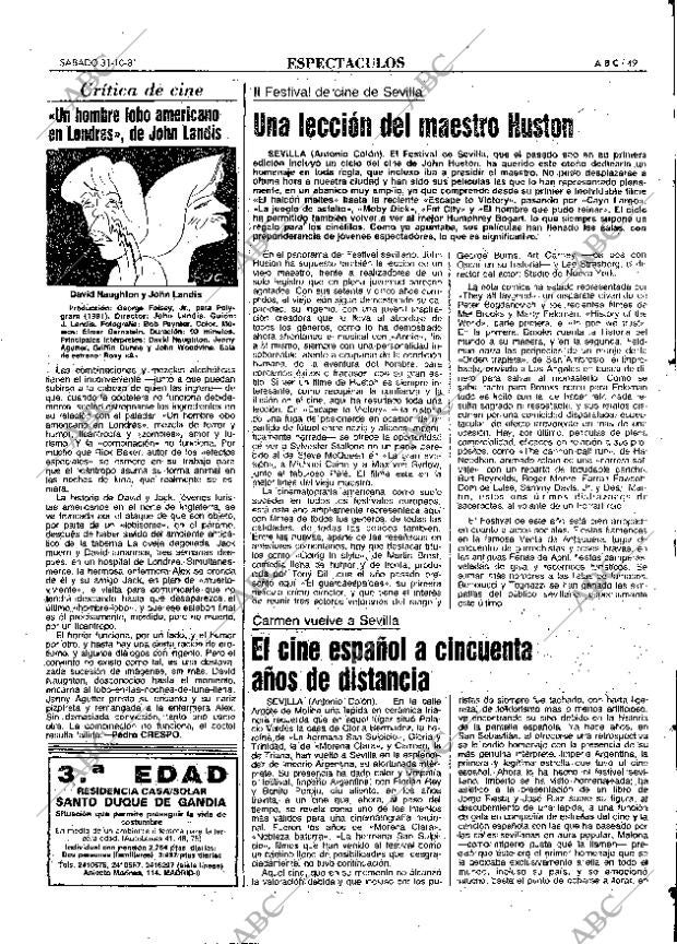 ABC MADRID 31-10-1981 página 73