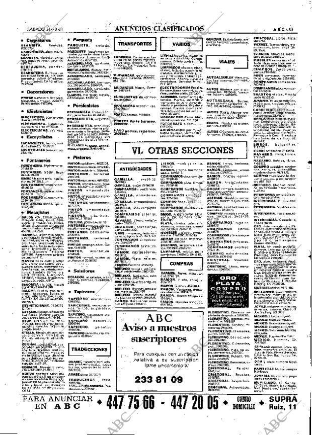 ABC MADRID 31-10-1981 página 87