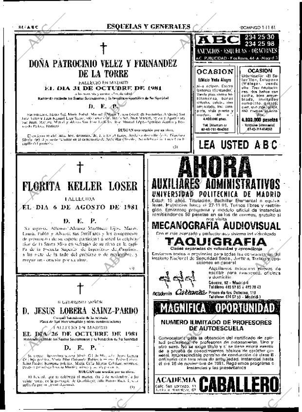 ABC MADRID 01-11-1981 página 100