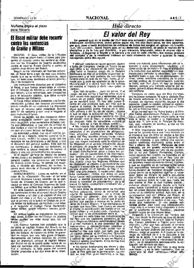 ABC MADRID 01-11-1981 página 23