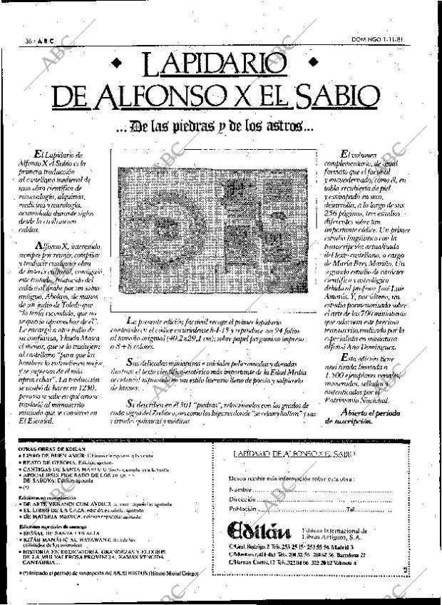 ABC MADRID 01-11-1981 página 52