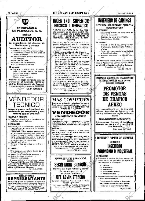 ABC MADRID 01-11-1981 página 66