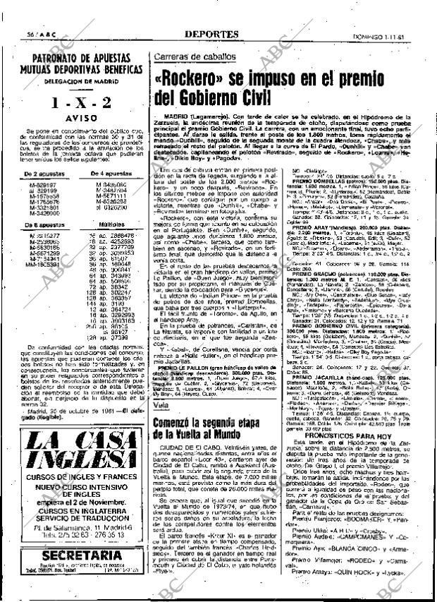 ABC MADRID 01-11-1981 página 72