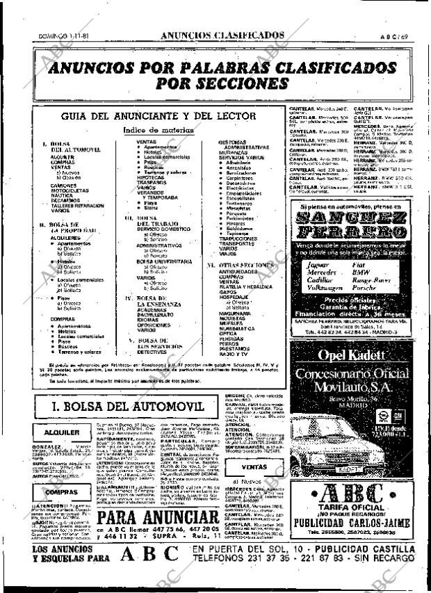 ABC MADRID 01-11-1981 página 85