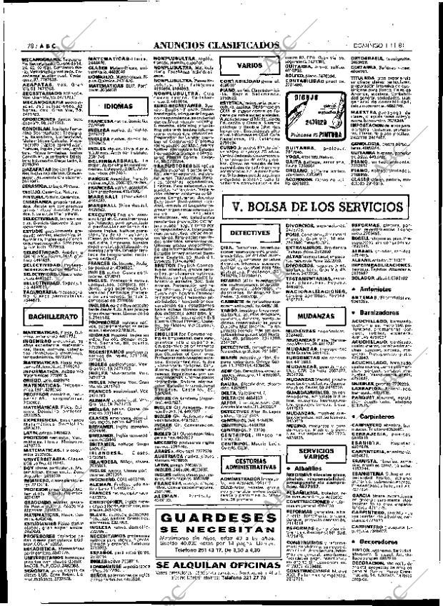 ABC MADRID 01-11-1981 página 94