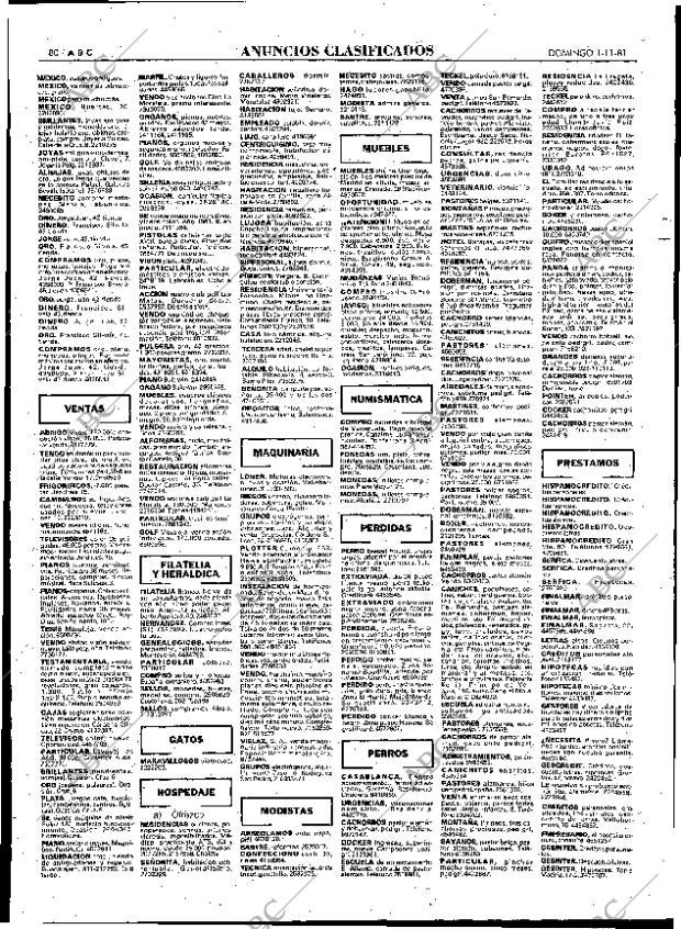 ABC MADRID 01-11-1981 página 96