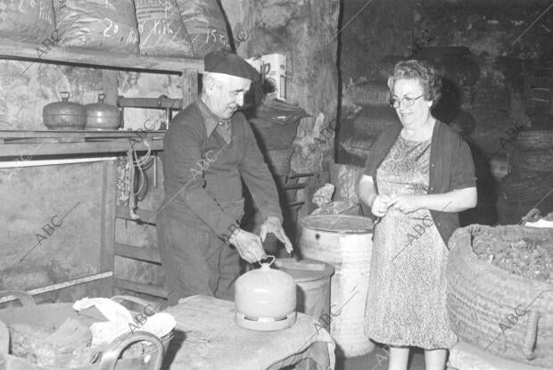 Una carbonería en Sevilla