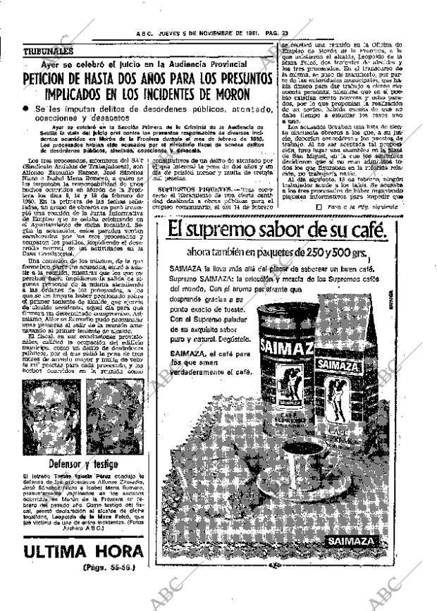 ABC SEVILLA 05-11-1981 página 31