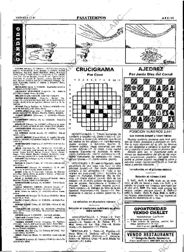 ABC MADRID 06-11-1981 página 77