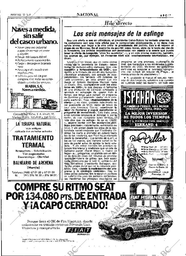 ABC MADRID 10-11-1981 página 19