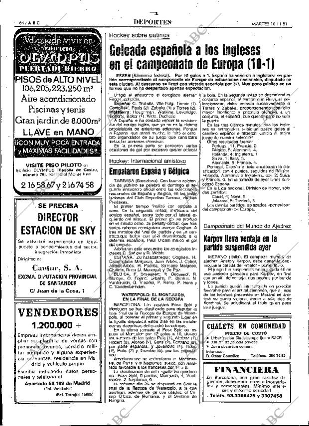 ABC MADRID 10-11-1981 página 76