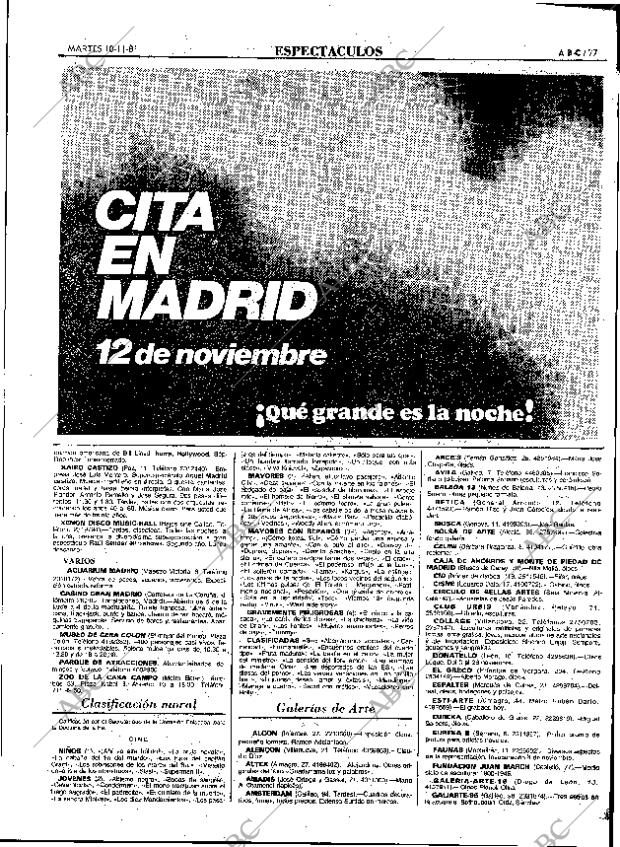 ABC MADRID 10-11-1981 página 89