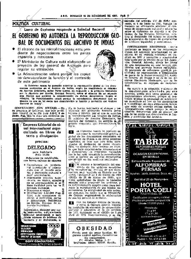ABC SEVILLA 15-11-1981 página 21