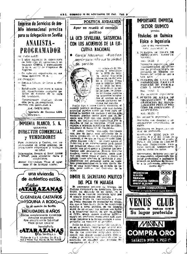 ABC SEVILLA 15-11-1981 página 23