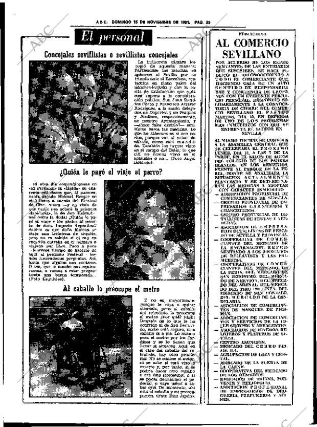 ABC SEVILLA 15-11-1981 página 53