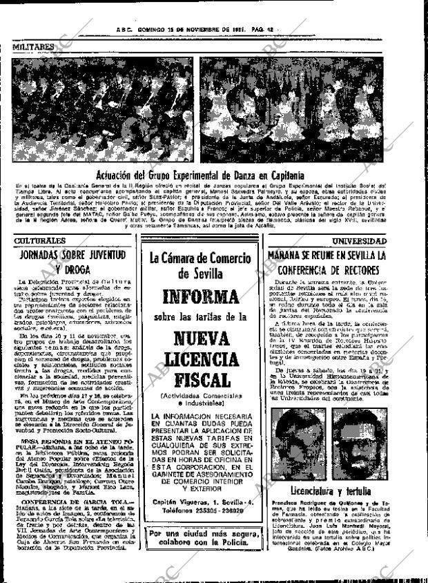 ABC SEVILLA 15-11-1981 página 56