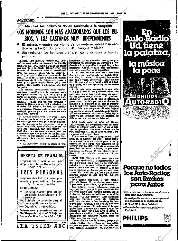 ABC SEVILLA 15-11-1981 página 65