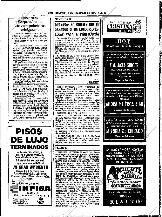 ABC SEVILLA 15-11-1981 página 66