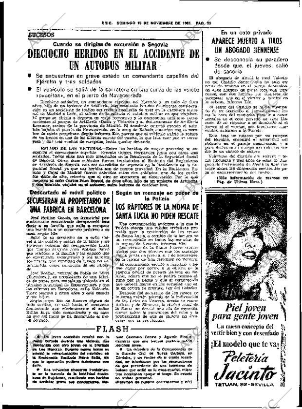ABC SEVILLA 15-11-1981 página 67