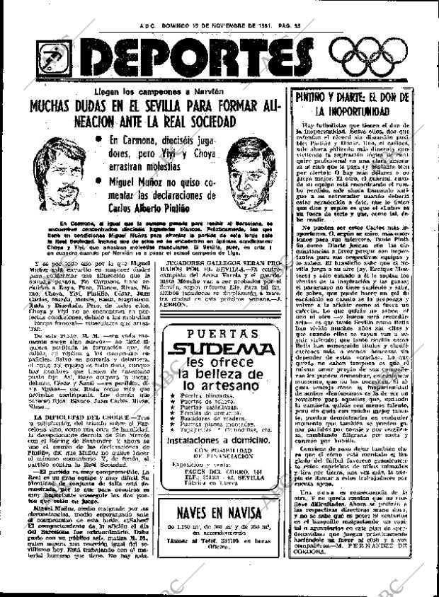 ABC SEVILLA 15-11-1981 página 69