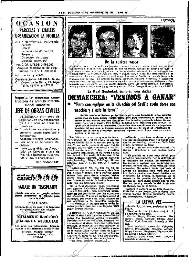 ABC SEVILLA 15-11-1981 página 70