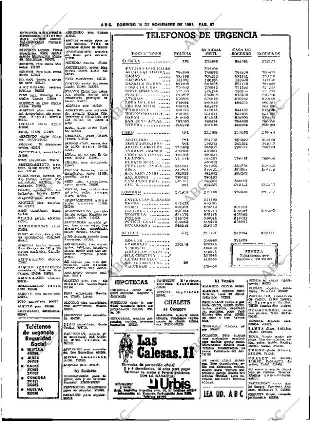 ABC SEVILLA 15-11-1981 página 81