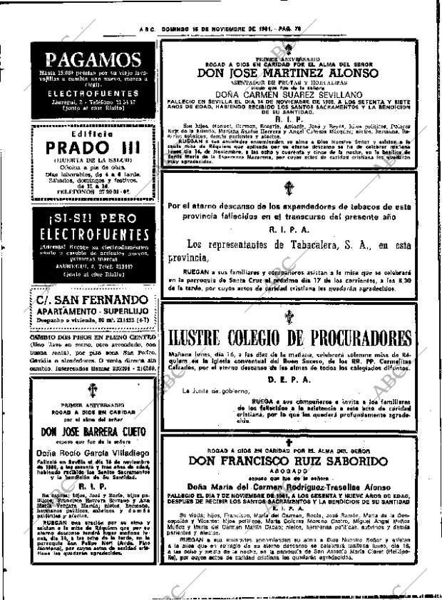 ABC SEVILLA 15-11-1981 página 90