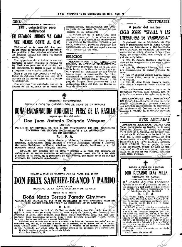 ABC SEVILLA 15-11-1981 página 93