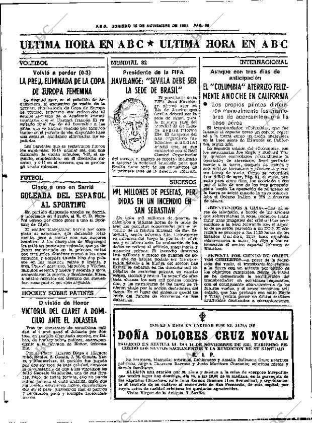 ABC SEVILLA 15-11-1981 página 94
