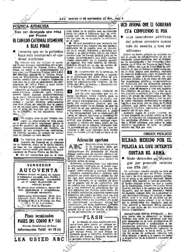 ABC SEVILLA 17-11-1981 página 20