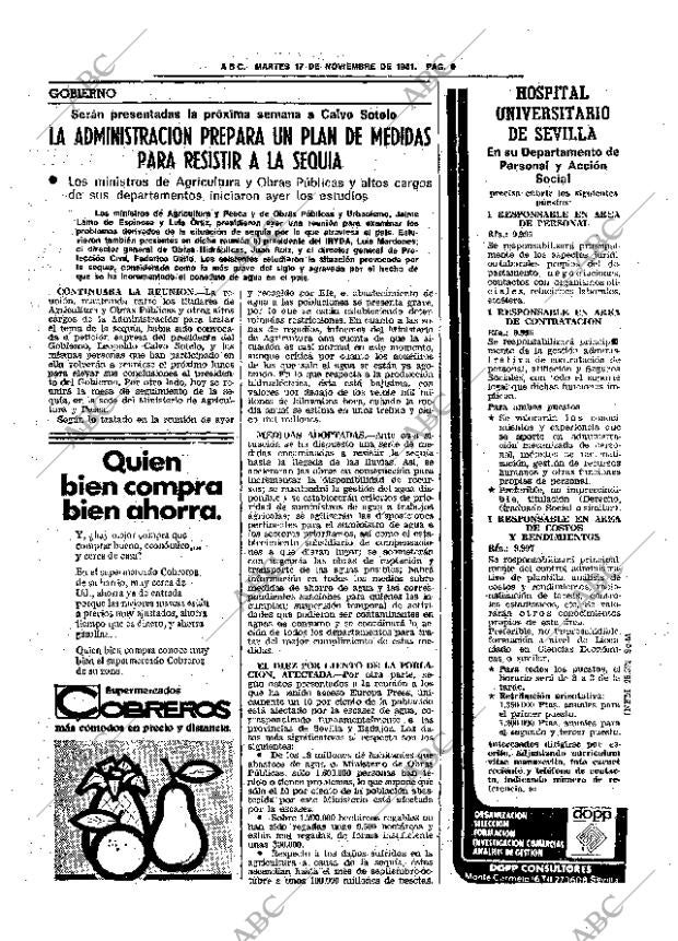 ABC SEVILLA 17-11-1981 página 23