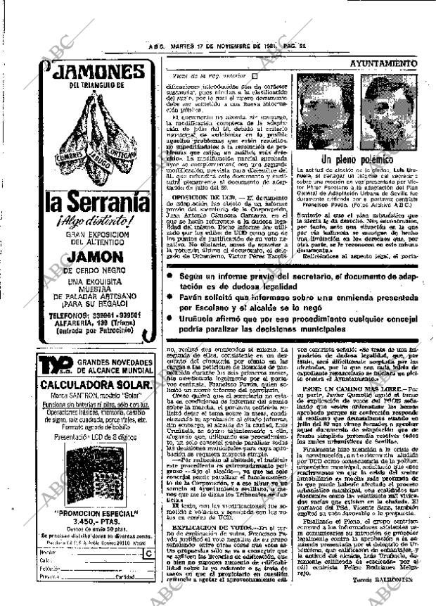 ABC SEVILLA 17-11-1981 página 36