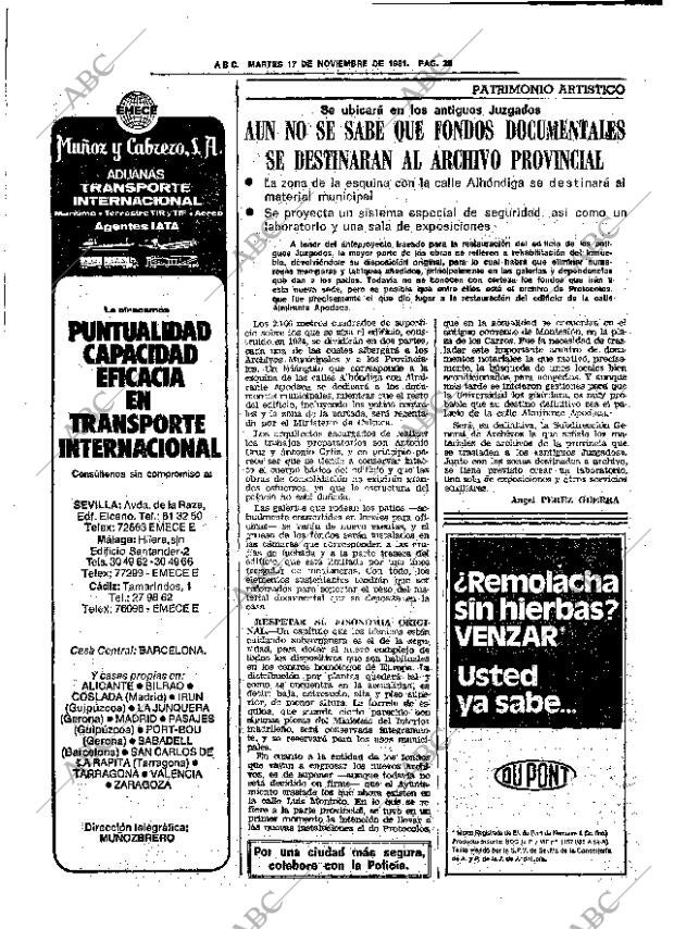 ABC SEVILLA 17-11-1981 página 42