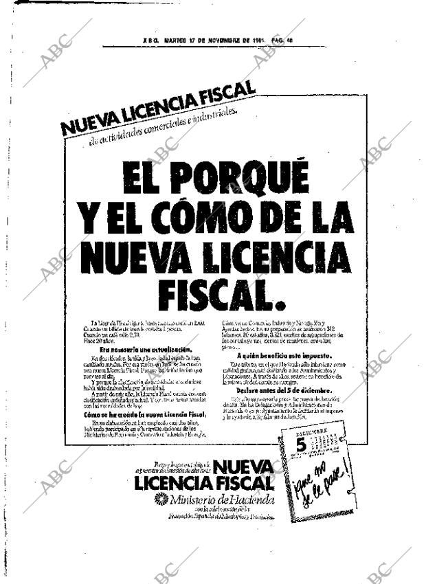 ABC SEVILLA 17-11-1981 página 54